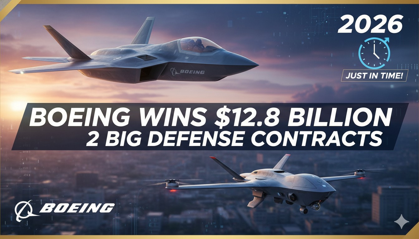 Boeing F-15 fighter jet in flight with American and Israeli flags in background