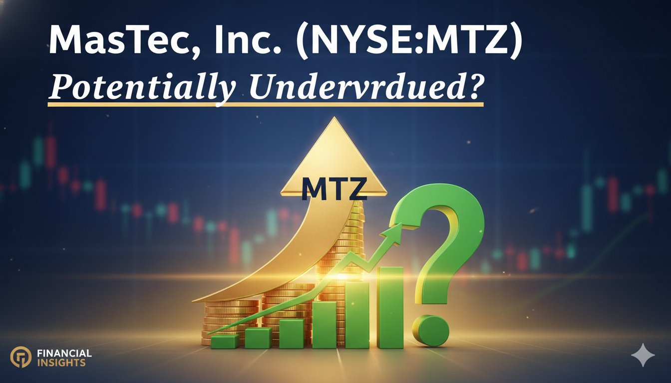 A large-scale construction site with workers installing renewable energy infrastructure, including wind turbines and solar panels in the background, alongside power transmission lines and communication towers under a clear sky.