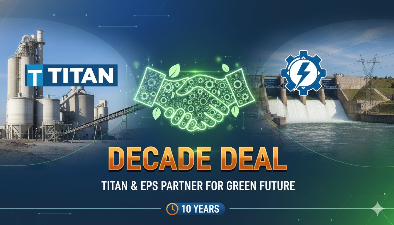 Industrial partnership between cement producer and power utility with fly ash processing elements